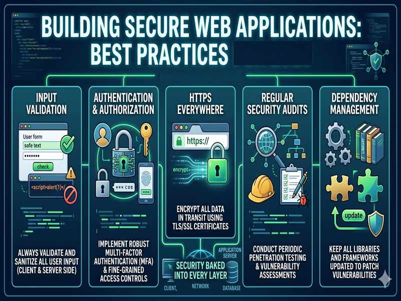 Building Secure Web Applications: Best Practices for 2026